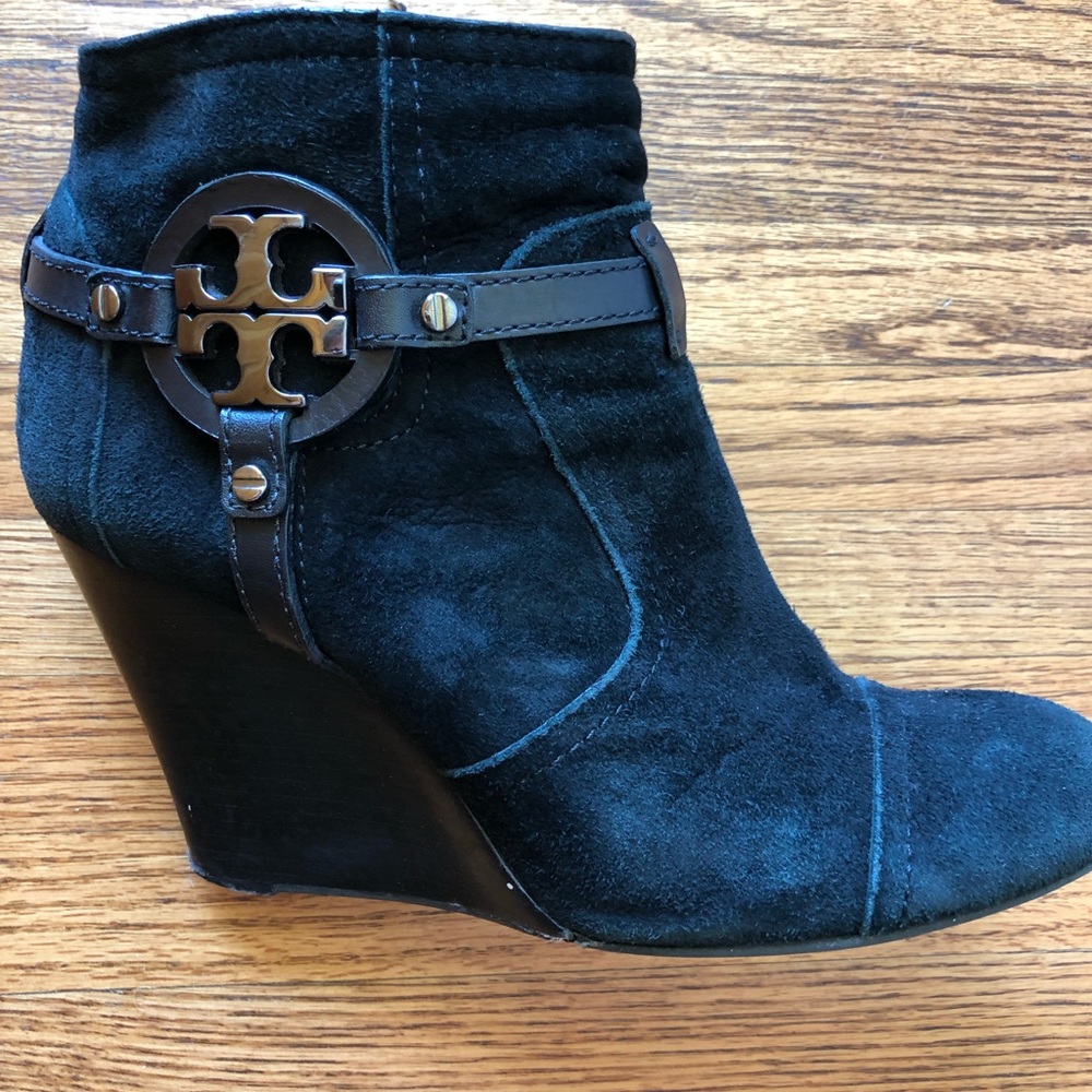Tory Burch Suede Booties